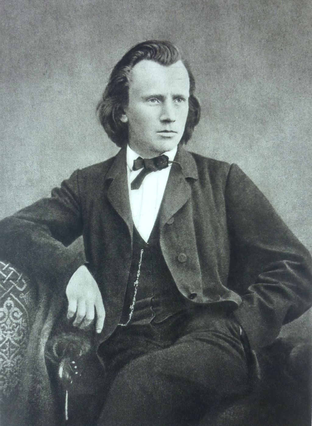 Johannes Brahms um 1866